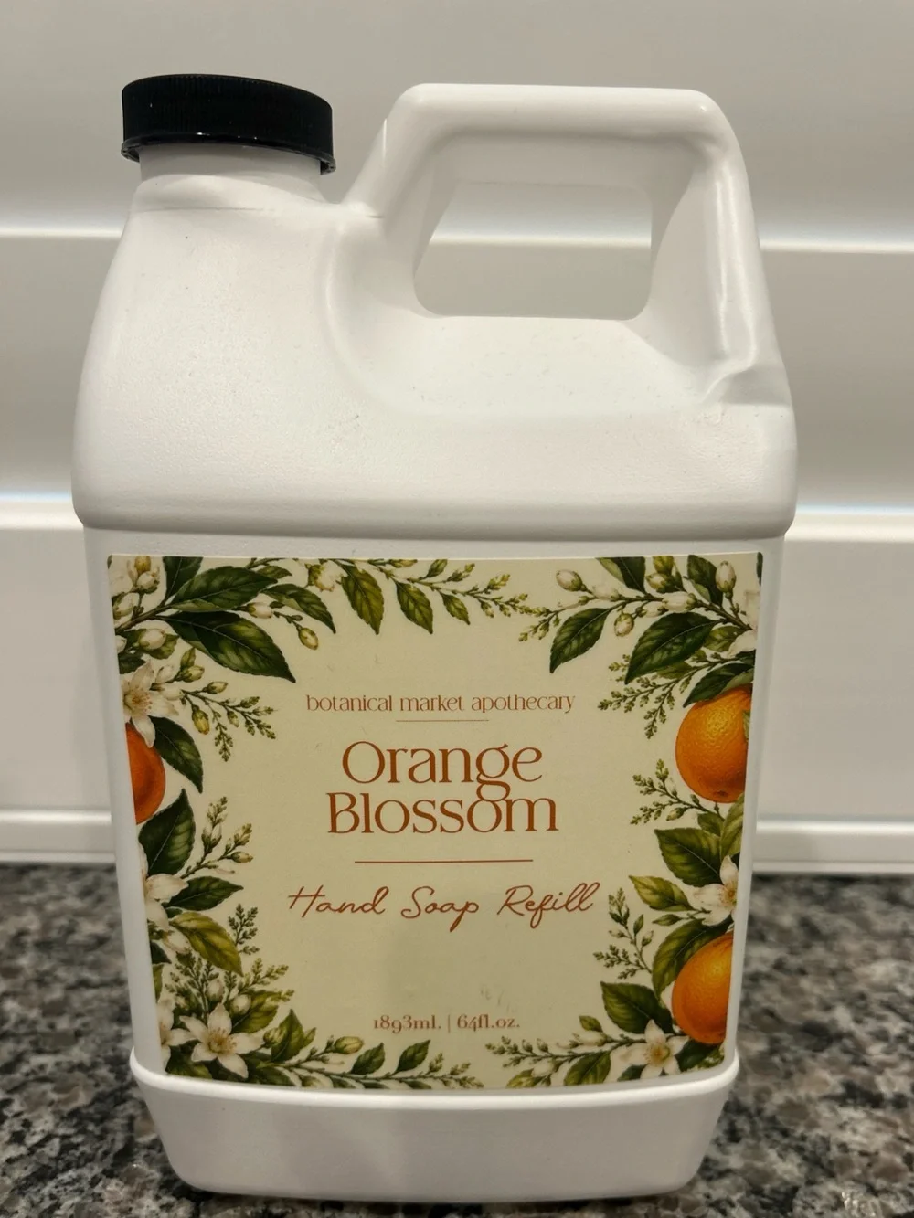 ORANGE BLOSSOM LIQUID HAND SOAP REFILL 64 OZ HOME & BODY COMPANY